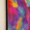 peinture abstraite multicolor 4 relief et acrylique