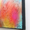 peinture abstraite acrylique : relief
