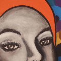 Peinture de visage femme de Sofieg " Pénélope "